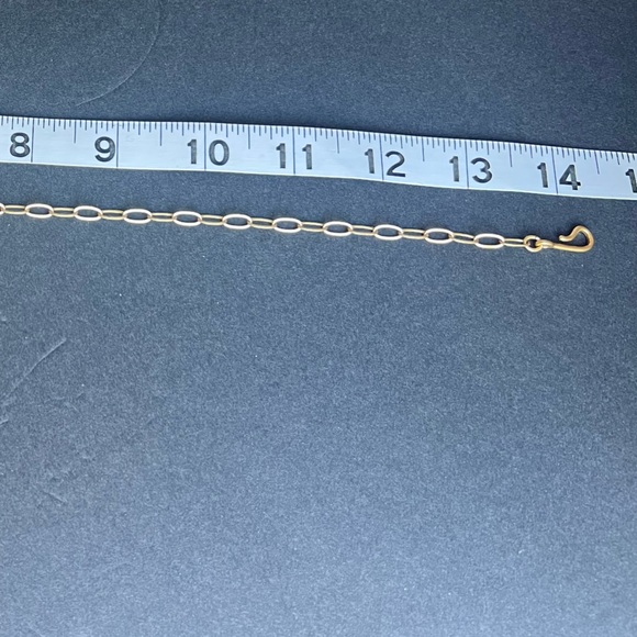 Madewell Gold Paperclip Chain Short Necklace - Picture 4 of 4